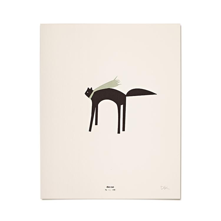 Pleased To Meet The Cat, Letterpress Druck, ltd. 200 Rabatte dieses Monats