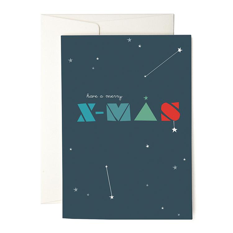 Pleased To Meet X-Mas Grusskarte