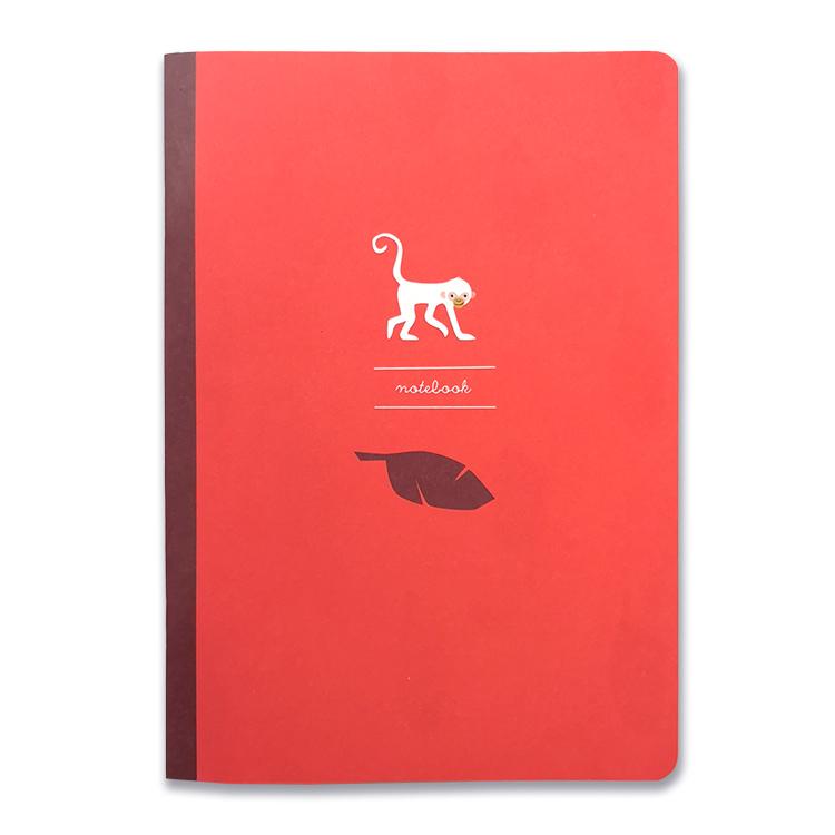 Pleased To Meet Spider Monkey Notizheft A5, blanko Fabrikpreis