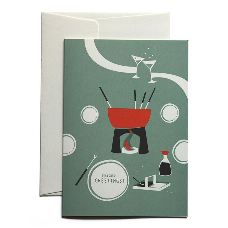 Pleased To Meet Seasoned Greetings Grusskarte Begrenztes Angebot