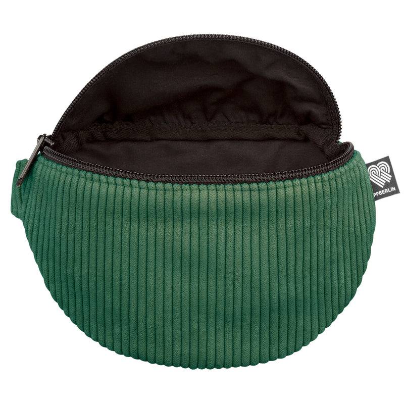 PP Berlin Bauchtasche mini, Cord grün, Kinder Damen Herren Unisex Top Angebot