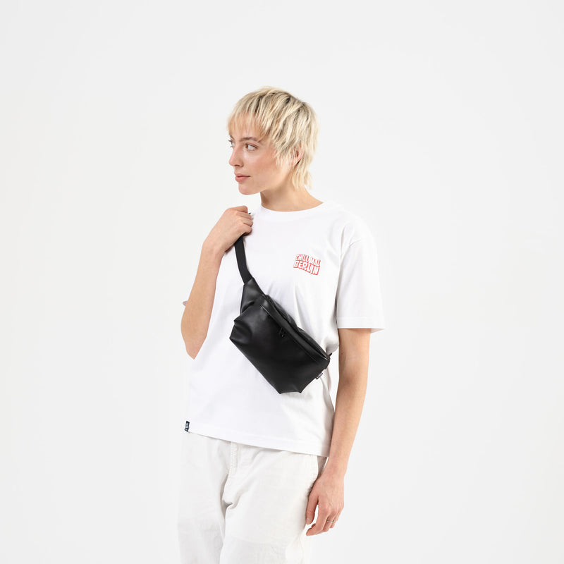 PP Berlin Bauchtasche eckig, Kunstleder, Damen Herren Unisex Neueste Mode