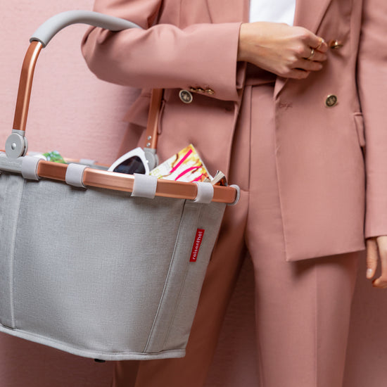 Reisenthel carrybag frame twist sky rose (Einkaufskorb,hellgrau) Versandkostenfrei