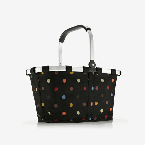Reisenthel carrybag dots (Einkaufskorb,schwarz) Flash Sale