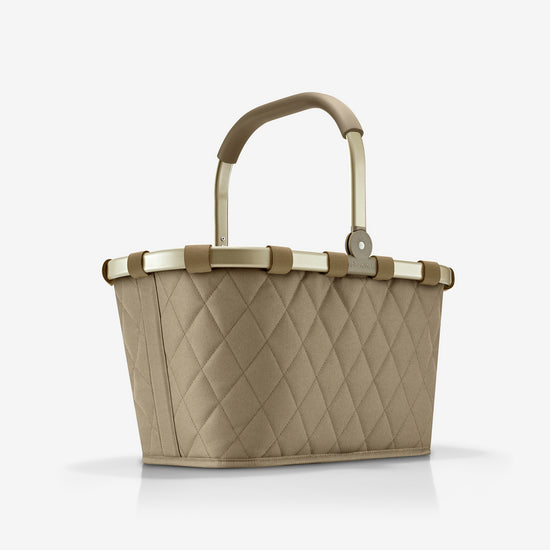 Reisenthel carrybag frame rhombus olive (Einkaufskorb,olive) Preisnachlass