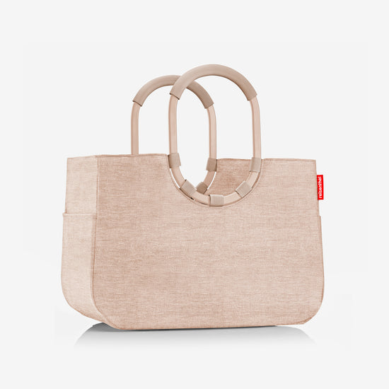 Reisenthel loopshopper L frame twist coffee (Einkaufstasche,creme) Muttertagsangebot