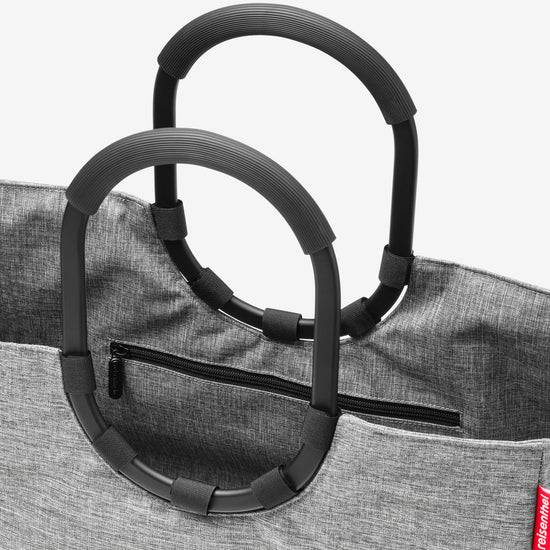 Reisenthel loopshopper L twist silver (Einkaufstasche,grau) Jubiläumsangebot