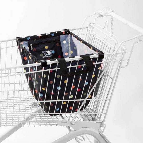 Reisenthel easyshoppingbag dots (Einkaufswagentasche,schwarz) Neuheiten