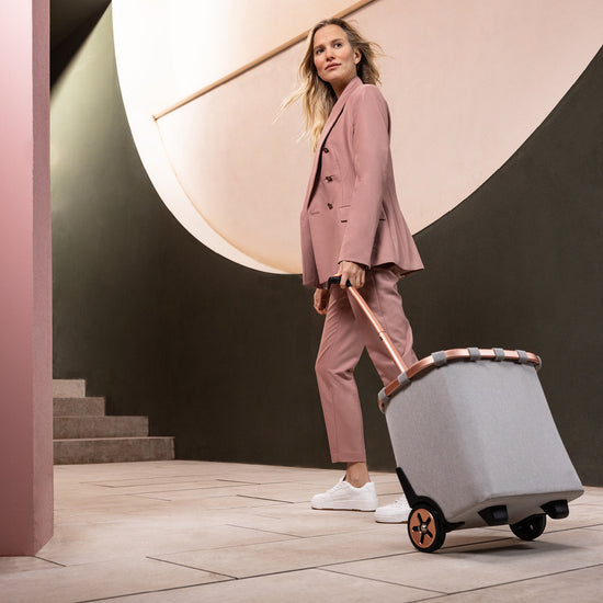 Reisenthel carrycruiser frame twist sky rose (Einkaufstrolley,hellgrau) Sonderangebot der Fabrik