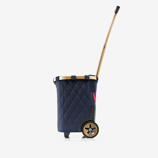Reisenthel carrycruiser frame rhombus midnight gold (Einkaufstrolley,dunkelblau) Nur noch ein Tag übrig