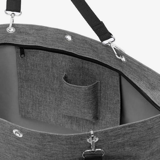 Reisenthel shopper XL twist silver (Strandtasche,grau) 2025