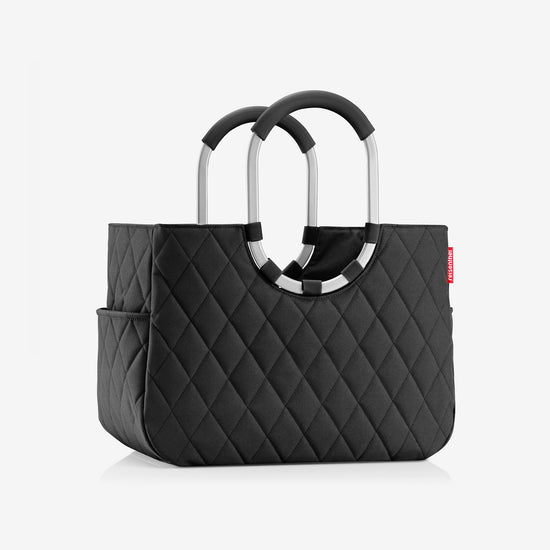 Reisenthel loopshopper L rhombus black (Einkaufstasche,schwarz) Outlet