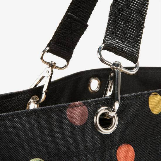 Reisenthel shopper XL dots (Strandtasche,schwarz) Auslauf