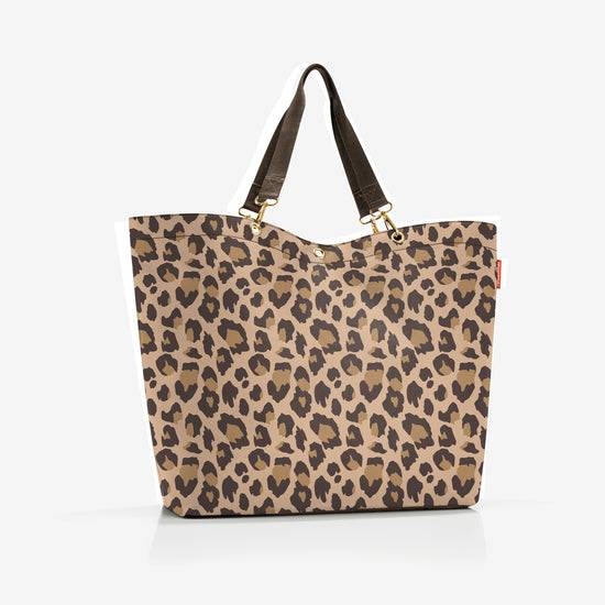 Reisenthel shopper XL leo macchiato (Strandtasche,dunkelbraun) Verkauf
