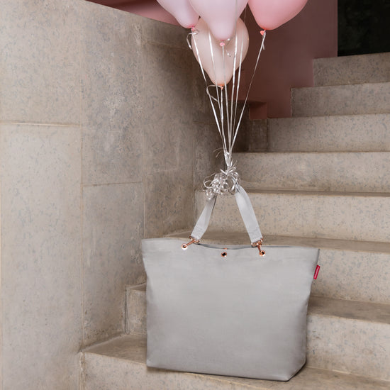 Reisenthel shopper XL twist sky rose (Strandtasche,hellgrau) Hotsell