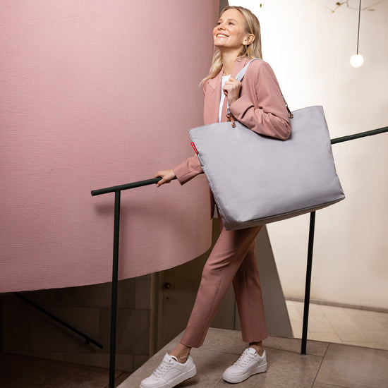 Reisenthel shopper XL twist sky rose (Strandtasche,hellgrau) Hotsell