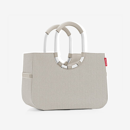 Reisenthel loopshopper L herringbone sand (Einkaufstasche,hellbraun) Schlussverkauf