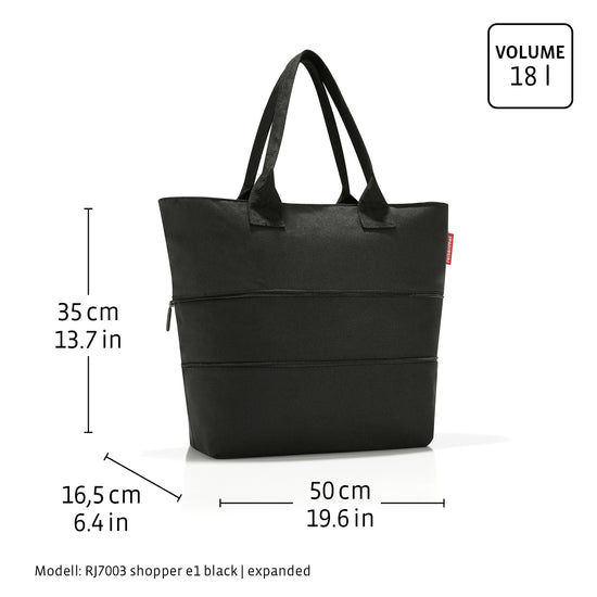 Reisenthel shopper e1 twist coffee (Damentasche,creme) Versandkostenfrei