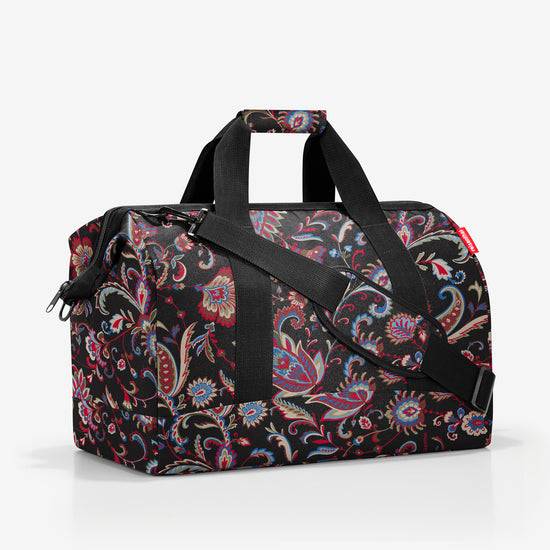 Reisenthel allrounder L paisley black (Große Reisetasche - 30 Liter Platz,schwarz) Fabrikverkauf
