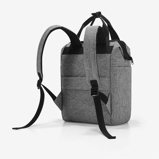 Reisenthel allrounder R twist silver (Rucksack,grau) Osterangebot
