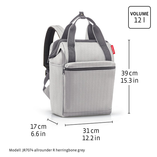 Reisenthel allrounder R dots (Rucksack,schwarz) Muttertagsangebot