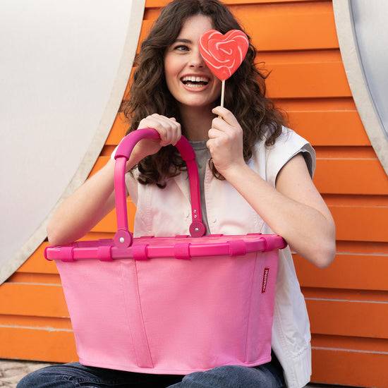 Reisenthel carrybag frame twist pink (Einkaufskorb,pink) VIP-Rabatte