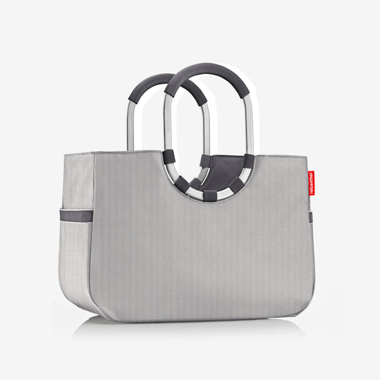 Reisenthel loopshopper L herringbone grey (Einkaufstasche,grau) Letzter Tag