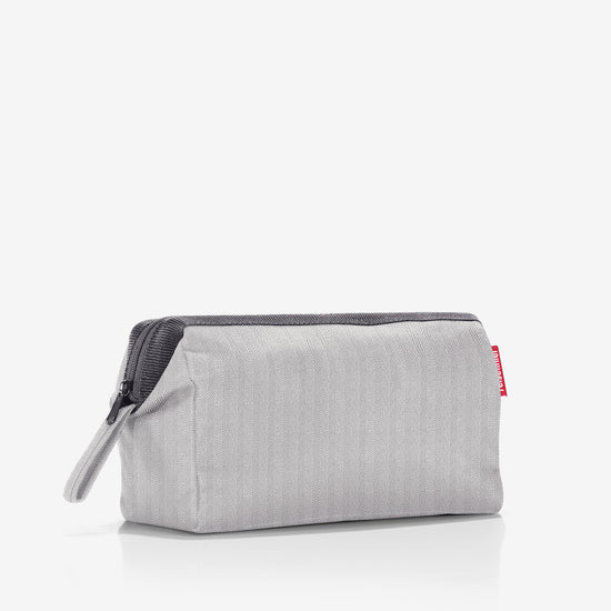 Reisenthel travelcosmetic herringbone grey (Kulturbeutel,grau) Bis zu 55% Rabatt