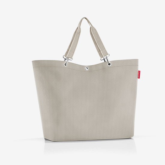 Reisenthel shopper XL herringbone sand (Strandtasche,hellbraun) 2025