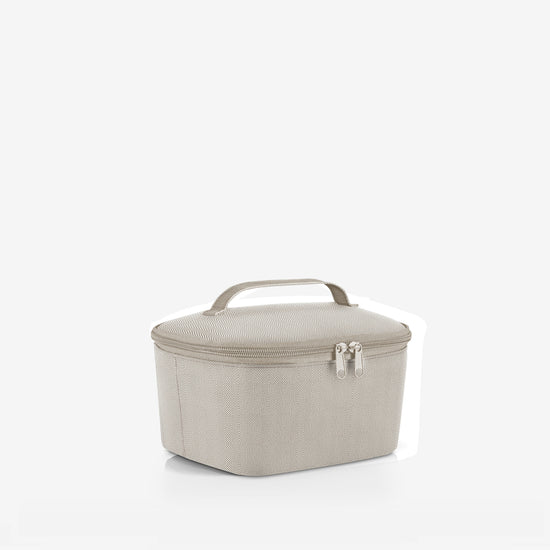 Reisenthel coolerbag S pocket herringbone sand (Kühltasche,hellbraun) im Angebot