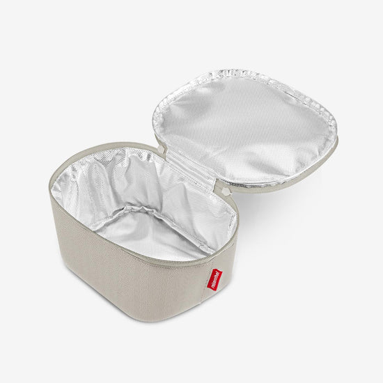 Reisenthel coolerbag S pocket herringbone sand (Kühltasche,hellbraun) im Angebot