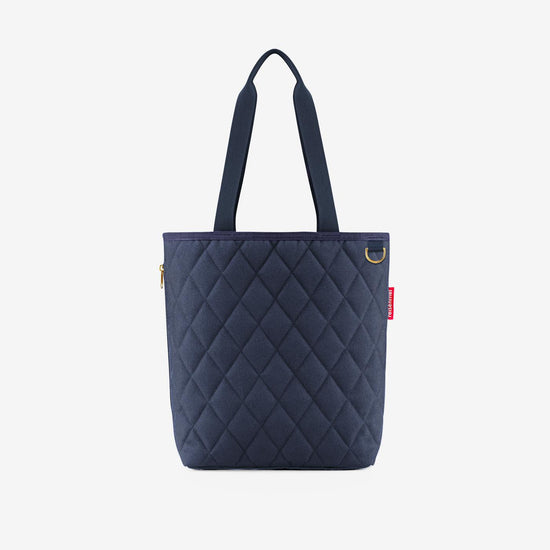 Reisenthel classic shopper M rhombus midnight gold (Einkaufstasche,dunkelblau)
