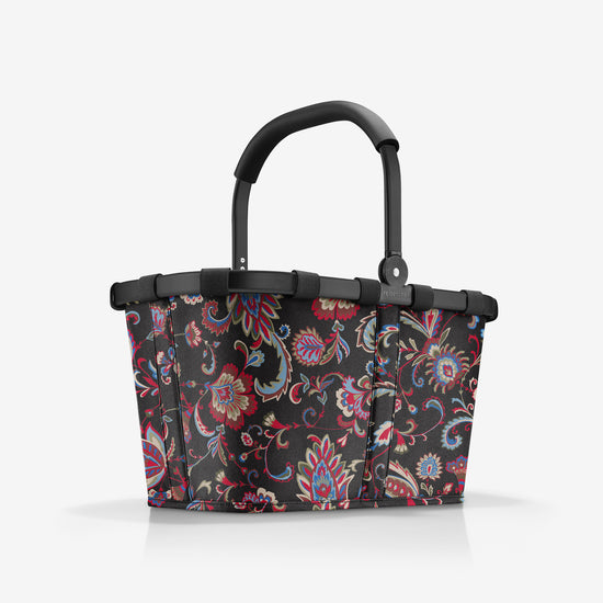 Reisenthel carrybag frame paisley black (Einkaufskorb,schwarz) Preisnachlass