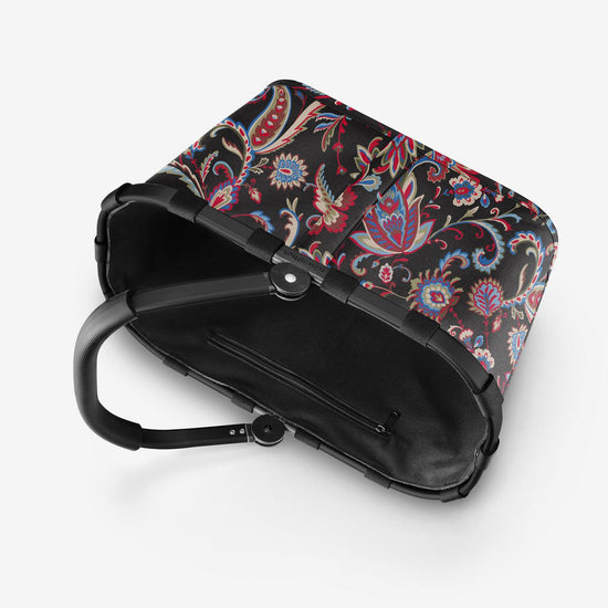 Reisenthel carrybag frame paisley black (Einkaufskorb,schwarz) Preisnachlass