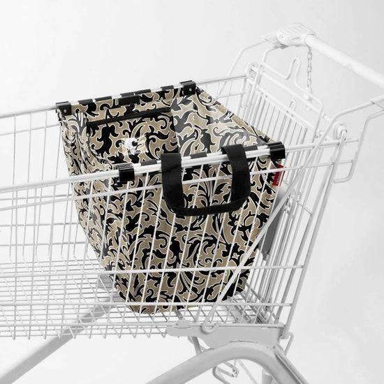 Reisenthel easyshoppingbag baroque marble (Einkaufswagentasche,schwarz) Osterangebot