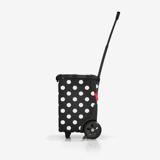Reisenthel carrycruiser frame dots white (Einkaufstrolley,schwarz) Wochenangebot