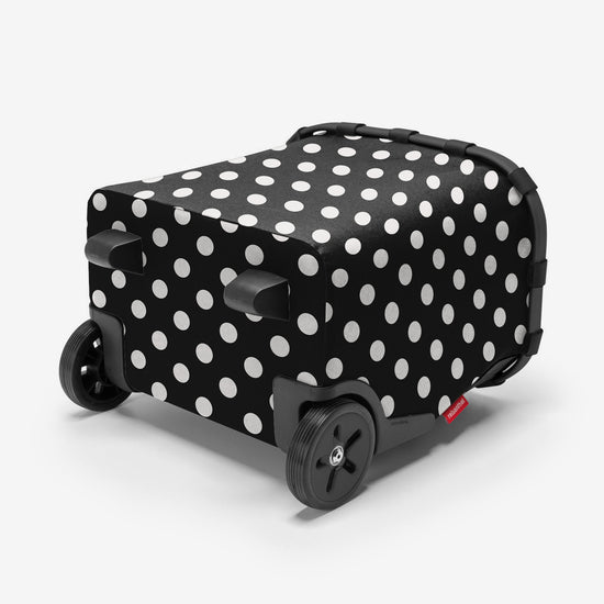 Reisenthel carrycruiser frame dots white (Einkaufstrolley,schwarz) Wochenangebot