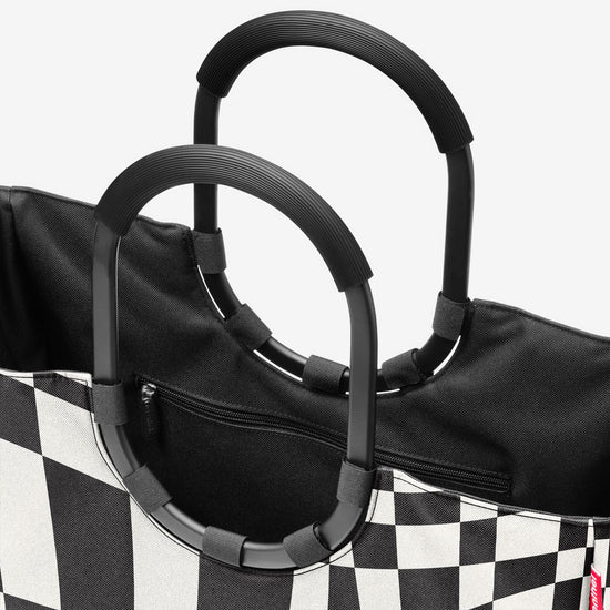 Reisenthel loopshopper L frame op-art (Einkaufstasche,schwarz) Bis zu 65% Rabatt