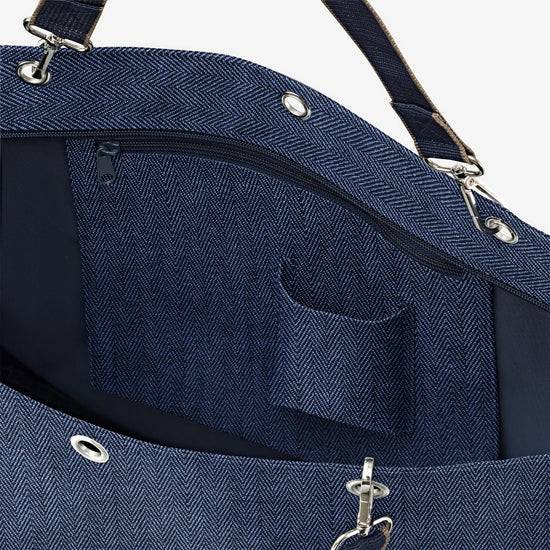 Reisenthel shopper XL herringbone dark blue (Strandtasche,dunkelblau) Nur für heute