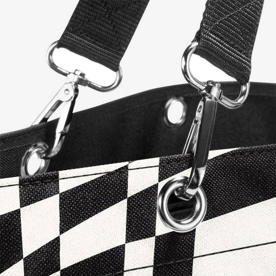 Reisenthel shopper XL op-art (Strandtasche,schwarz) Sonderangebot der Fabrik