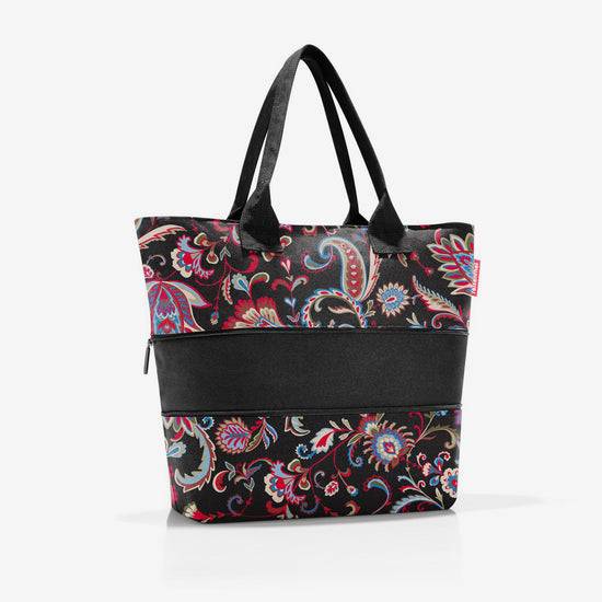 Reisenthel shopper e1 paisley black (Damentasche,schwarz) Fabrikladen