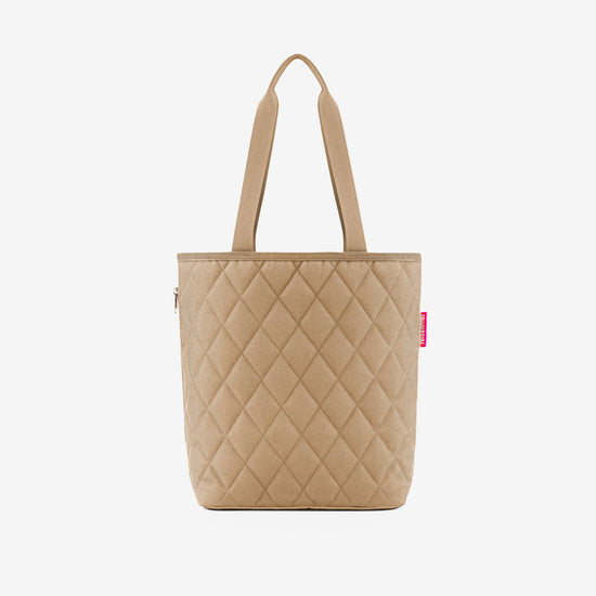 Reisenthel classic shopper M rhombus ginger (Einkaufstasche,hellbraun)
