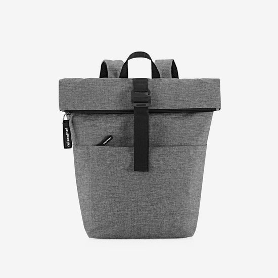 Reisenthel rolltop backpack twist silver (Rucksack,grau) Kauf eins, bekomm eins gratis