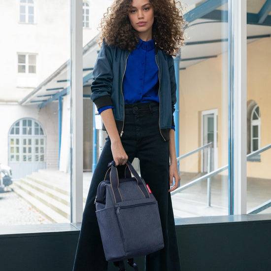 Reisenthel allrounder R herringbone dark blue (Rucksack,dunkelblau) Zeitbegrenzte Promotion