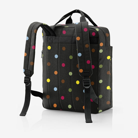 Reisenthel allday backpack M dots (Rucksack,schwarz) Bis zu 60% Rabatt