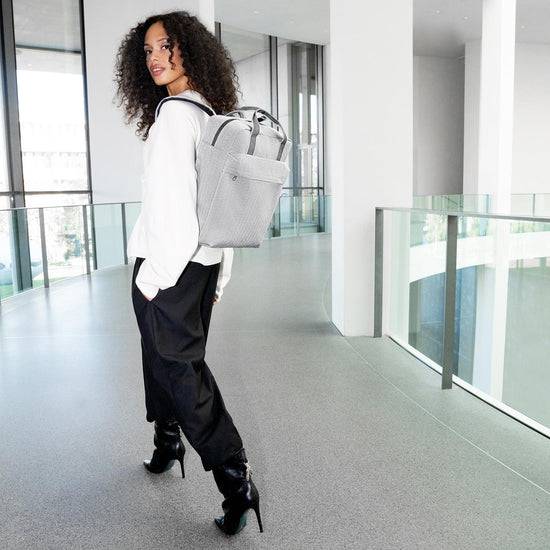 Reisenthel allday backpack M herringbone grey (Rucksack,grau) Günstig kaufen