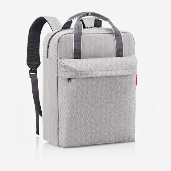 Reisenthel allday backpack M herringbone grey (Rucksack,grau) Günstig kaufen