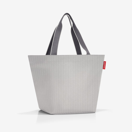 Reisenthel shopper M herringbone grey (Handtasche,grau) Versandkostenfrei
