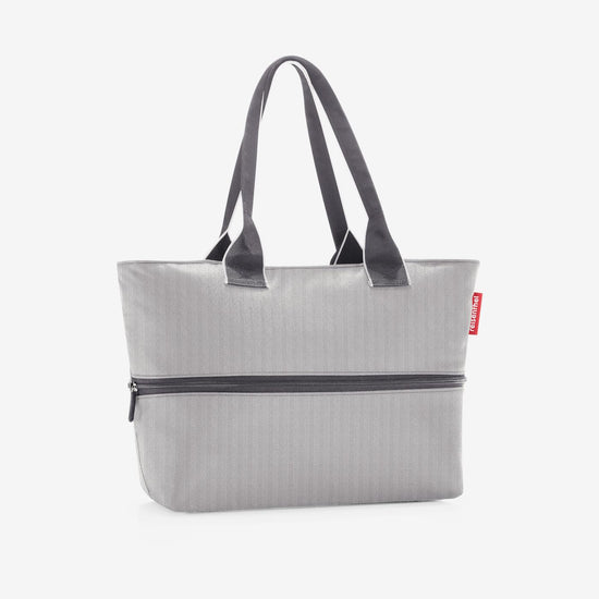 Reisenthel shopper e1 herringbone grey (Damentasche,grau) Flash Sale