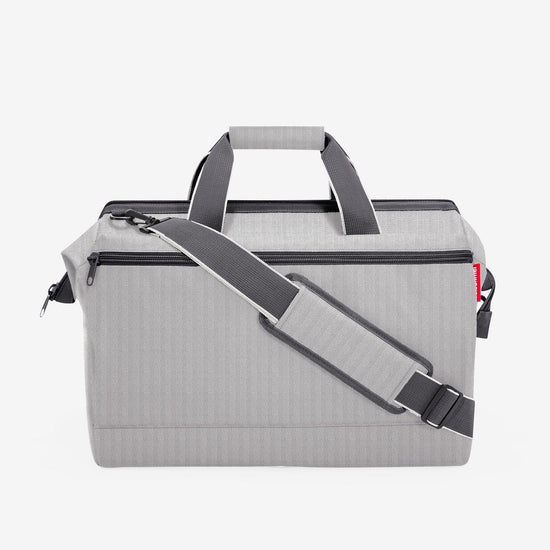 Reisenthel allrounder L pocket herringbone grey (Reisetasche,grau) Jubiläumsangebot